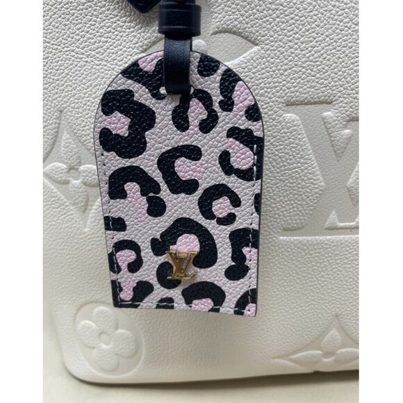 Louis Vuitton Neverfull Wild At Heart MM Ivory Leather - Picture 10 of 14